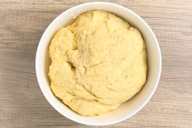 pączki z piekarnika - ciasto