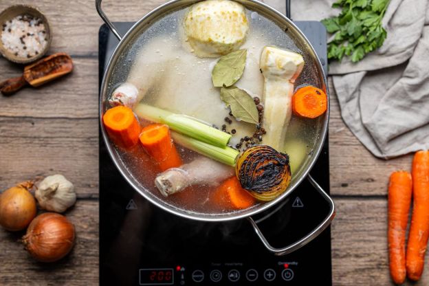 rosół z kury - gotowanie rosołu