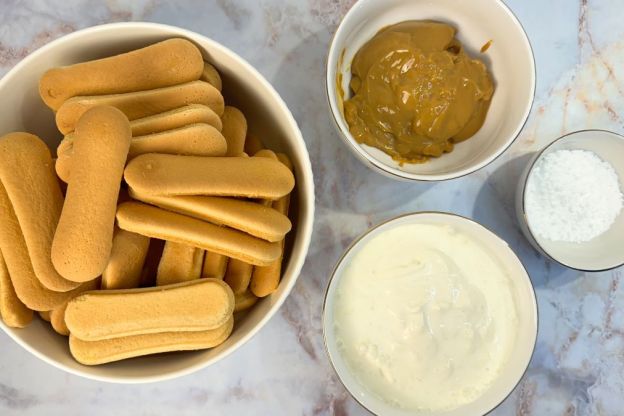 ciasto leniwiec - przygotowanie składników