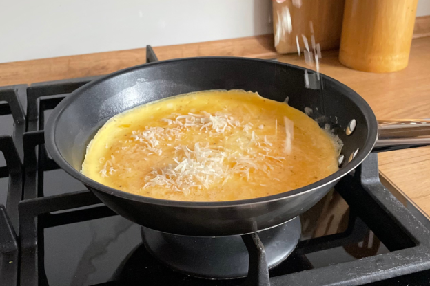 omlet francuski - składanie