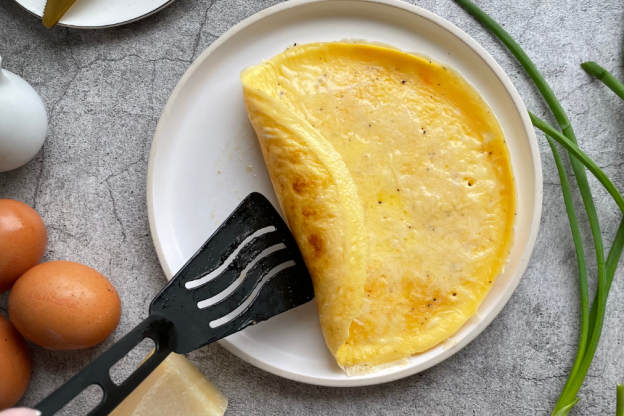 omlet francuski - składanie