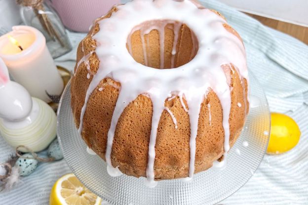 babka cytrynowa - podanie