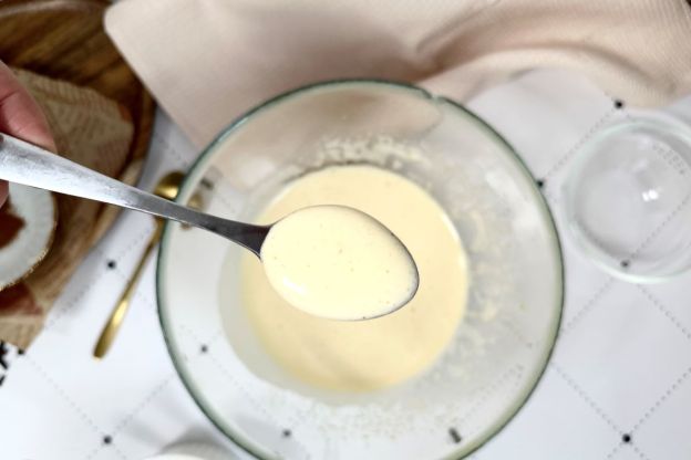 omlet szarlotka - masa jajeczna