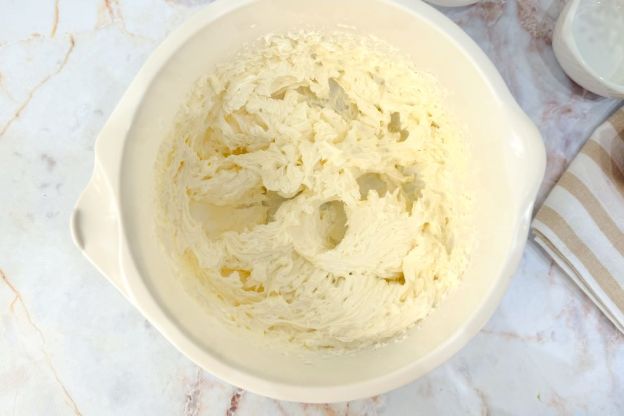 ciasto leśny mech - krem z mascarpone