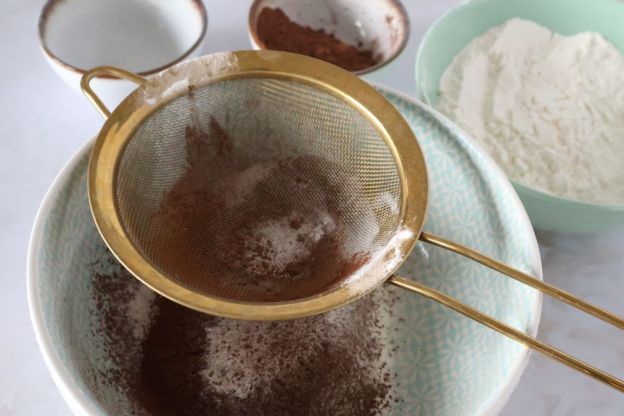 ciasto poduszkowiec - suche składniki