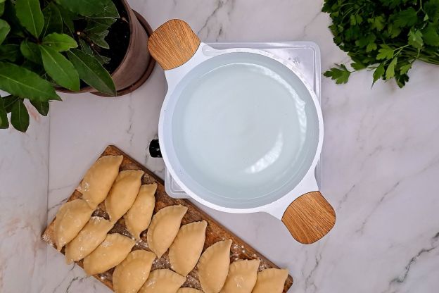 pierogi ruskie - gotowanie