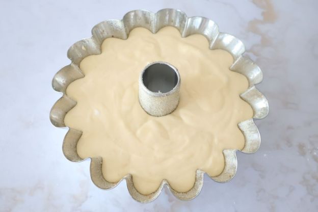 babka budyniowa - pieczenie