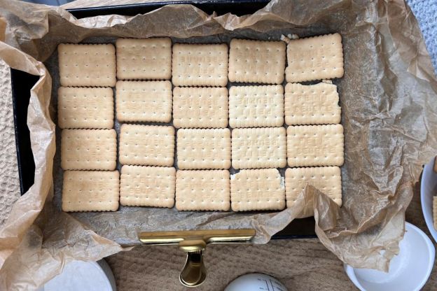 ciasto 3 bit - spód z herbatników