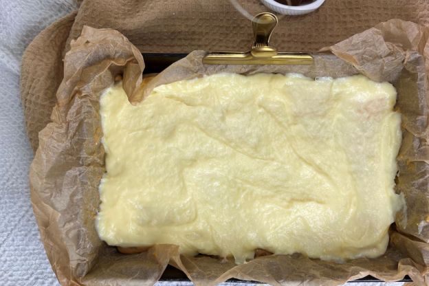 ciasto 3 bit - warstwa budyniowa