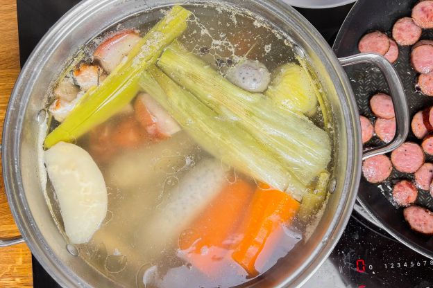 Gotowanie z kiełbasą