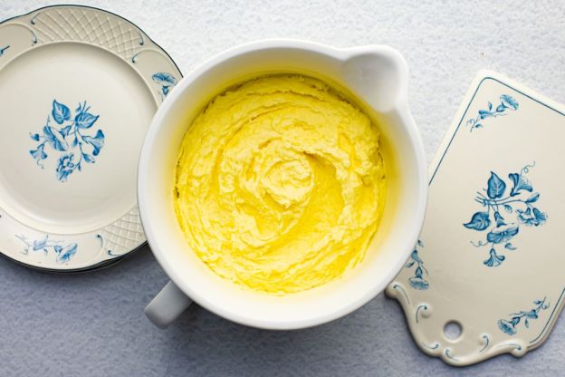 krem budyniowy - podanie