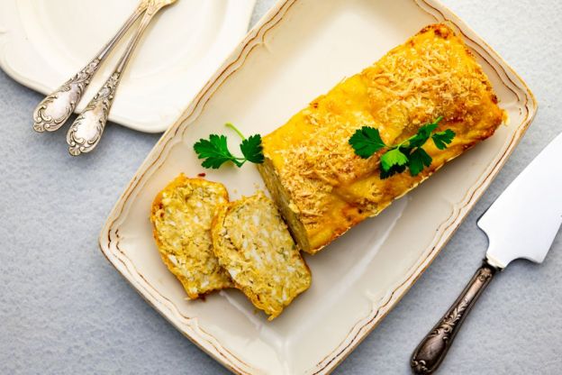 pasztet jajeczny - podanie