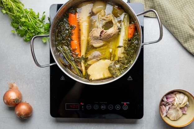 rosół wołowy - gotowanie