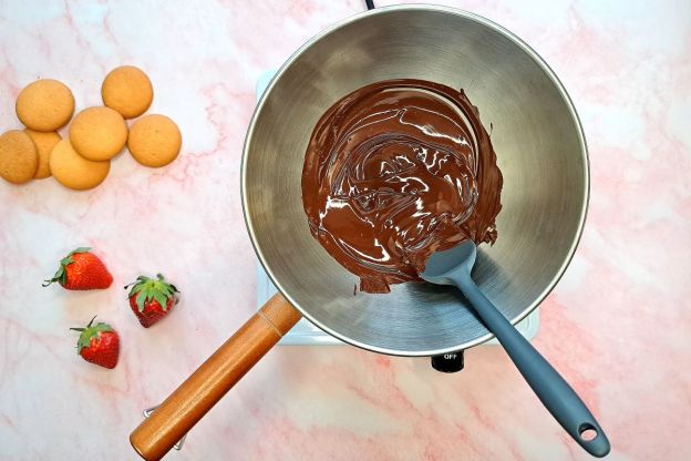 ciasto cuszima - polewa czekoladowa