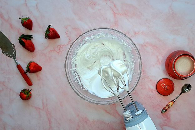 ciasto cuszima - ubijanie białek