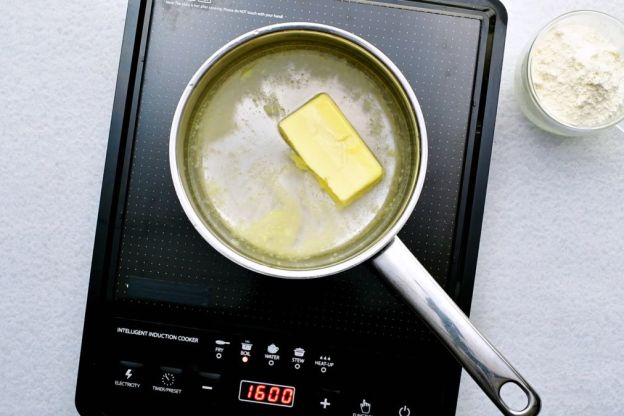 karpatka - roztapianie masła