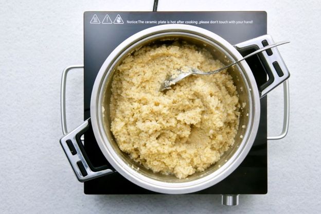 kotlety z kaszy jęczmiennej - gotowanie kaszy