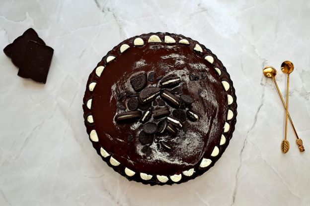 tarta oreo - dekorowanie