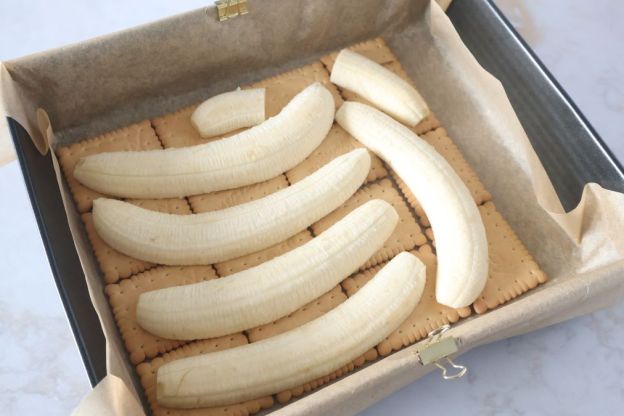 bananowa chmurka - herbatniki z bananami