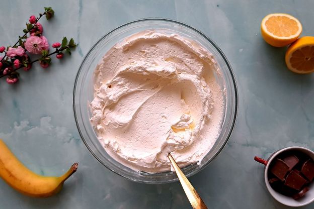 ciasto jamajka - krem śmietankowy