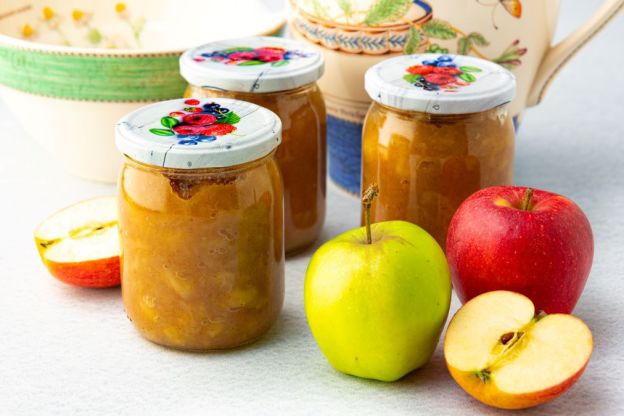 mus jabłkowy - gotowy