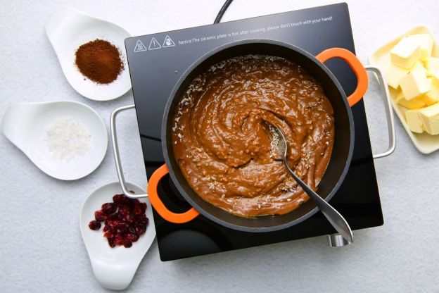 wafle z kajmakiem - dodatki do masy