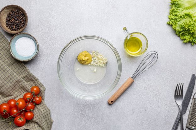 sałatka nicejska - sos