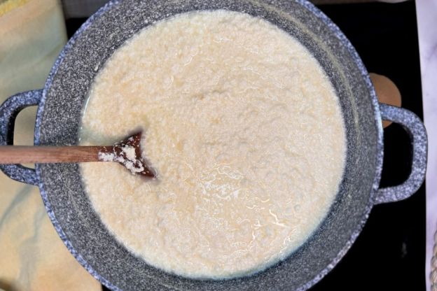 ciasto melba - masa serowa w garnku