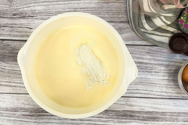 ciasto Shrek - masa biszkoptowa