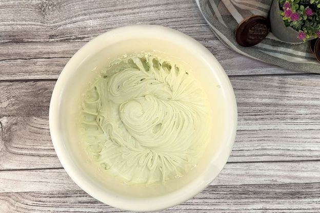 ciasto Shrek - masa śmietankowa