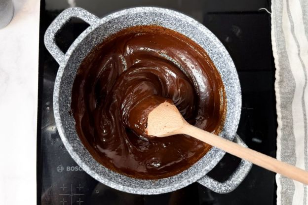 wuzetka - polewa czekoladowa