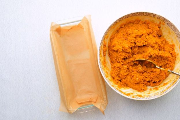 pasztet z soczewicy - pieczenie