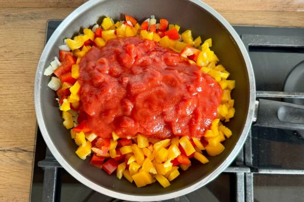 ratatouille - duszenie sosu