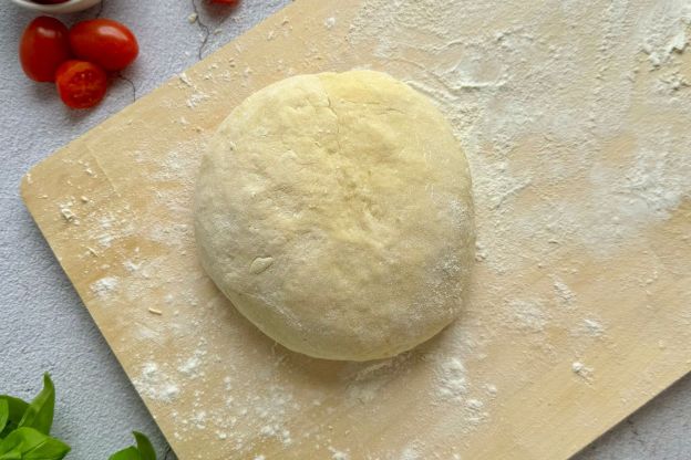 kopytka - zagniatanie ciasta