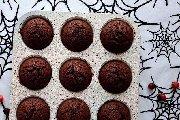 muffinki na haloween - studzenie