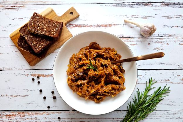 bigos wigilijny - podanie