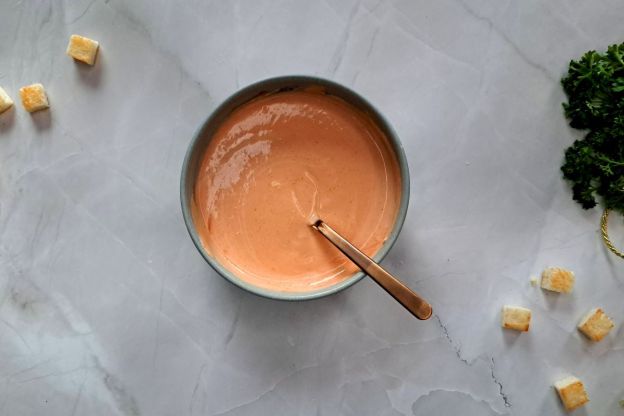 sałatka drwala - sos