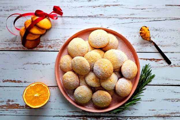 ciasteczka sernikowe - podanie