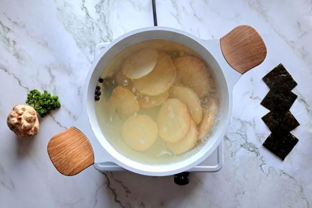 seleryba po grecku - gotowanie selera