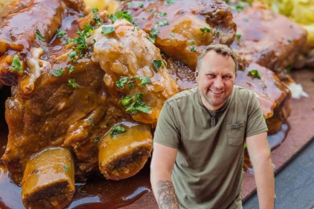 żeberka duszone do słoików