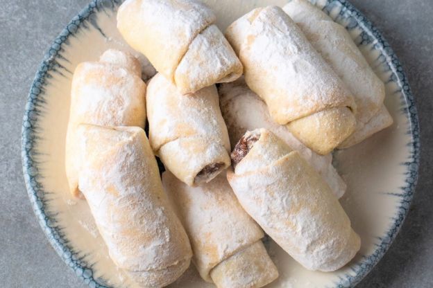 tureckie rogaliki jabłkowe