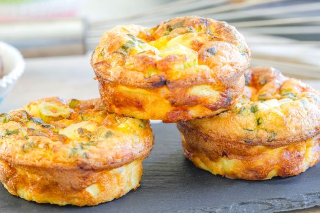 muffiny śniadaniowe z serka wiejskiego
