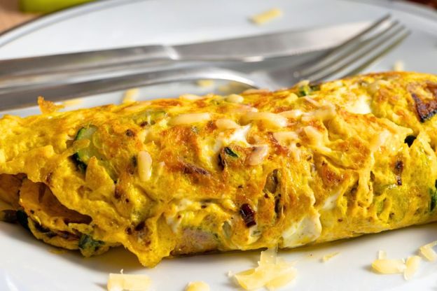 puszysty omlet