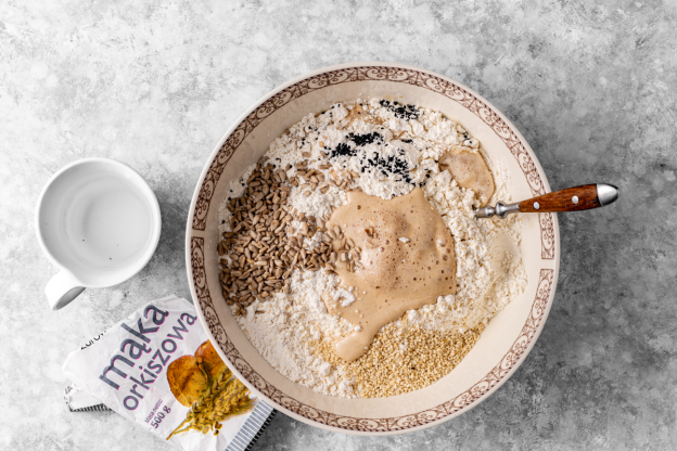 chleb orkiszowy na drozdzach