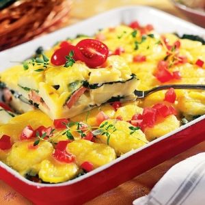 Zapiekanka ziemniaczana z kapustą