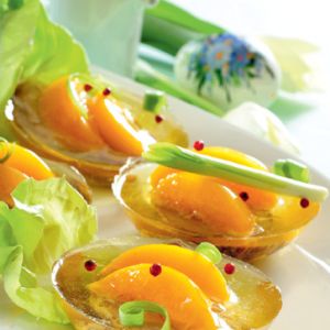 Cielęcina z brzoskwinią