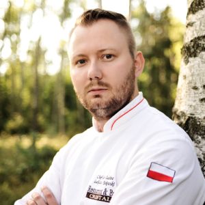 Łukasz Rakowski, szef kuchni restauracji Cristal