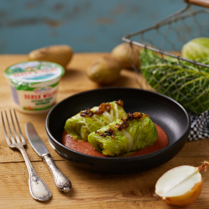 Gołąbki z Serkiem Wiejskim