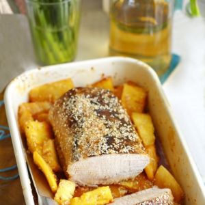 schab-z-glazurowanym-ananasem