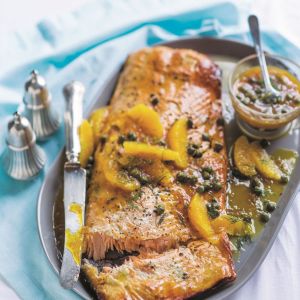 losos-pieczony-w-folii-z-pomarancza